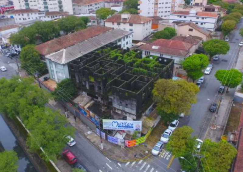A quota parte equivalente a 753,09m² de um terreno em santos/sp
