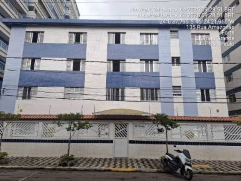 Praia grande sp avenida marechal hermes 454 apto 201, condominio edificio matrícula:13.618