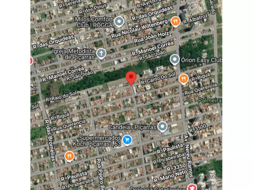 Terreno, Itacolomi em Balneário Piçarras, SC