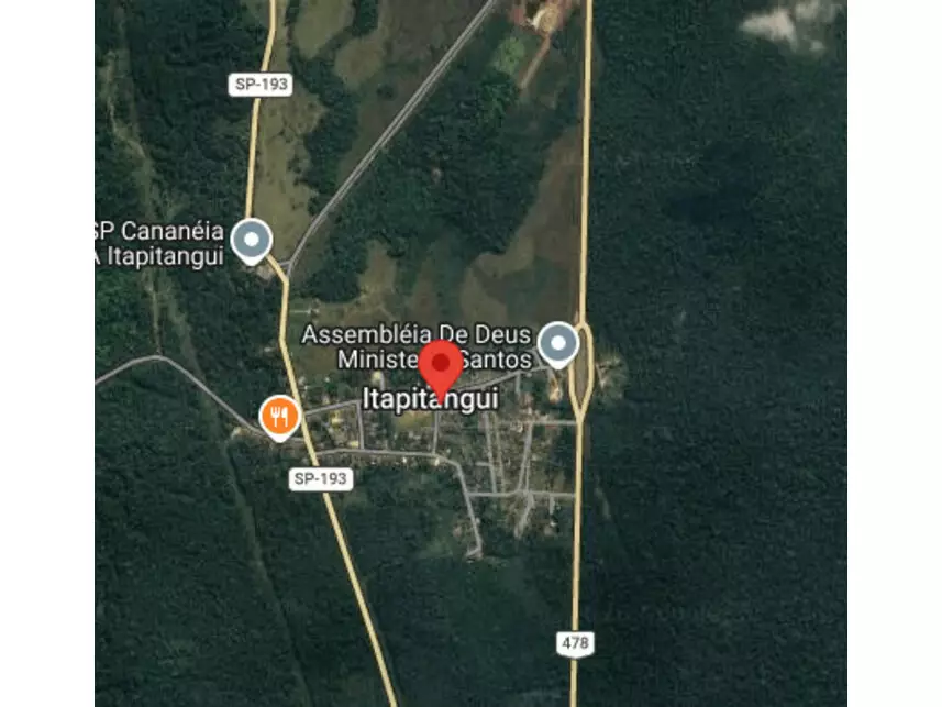 Terreno, Itapitangui em Cananéia, SP