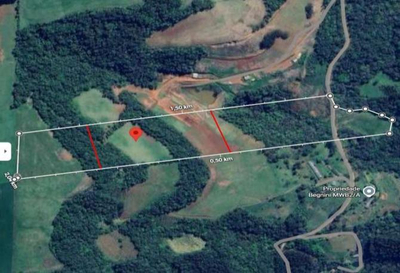 IMÓVEL RURAL COM ÁREA TOTAL DE 119.442,70 m² EM LINDÓIA DO SUL-SC
