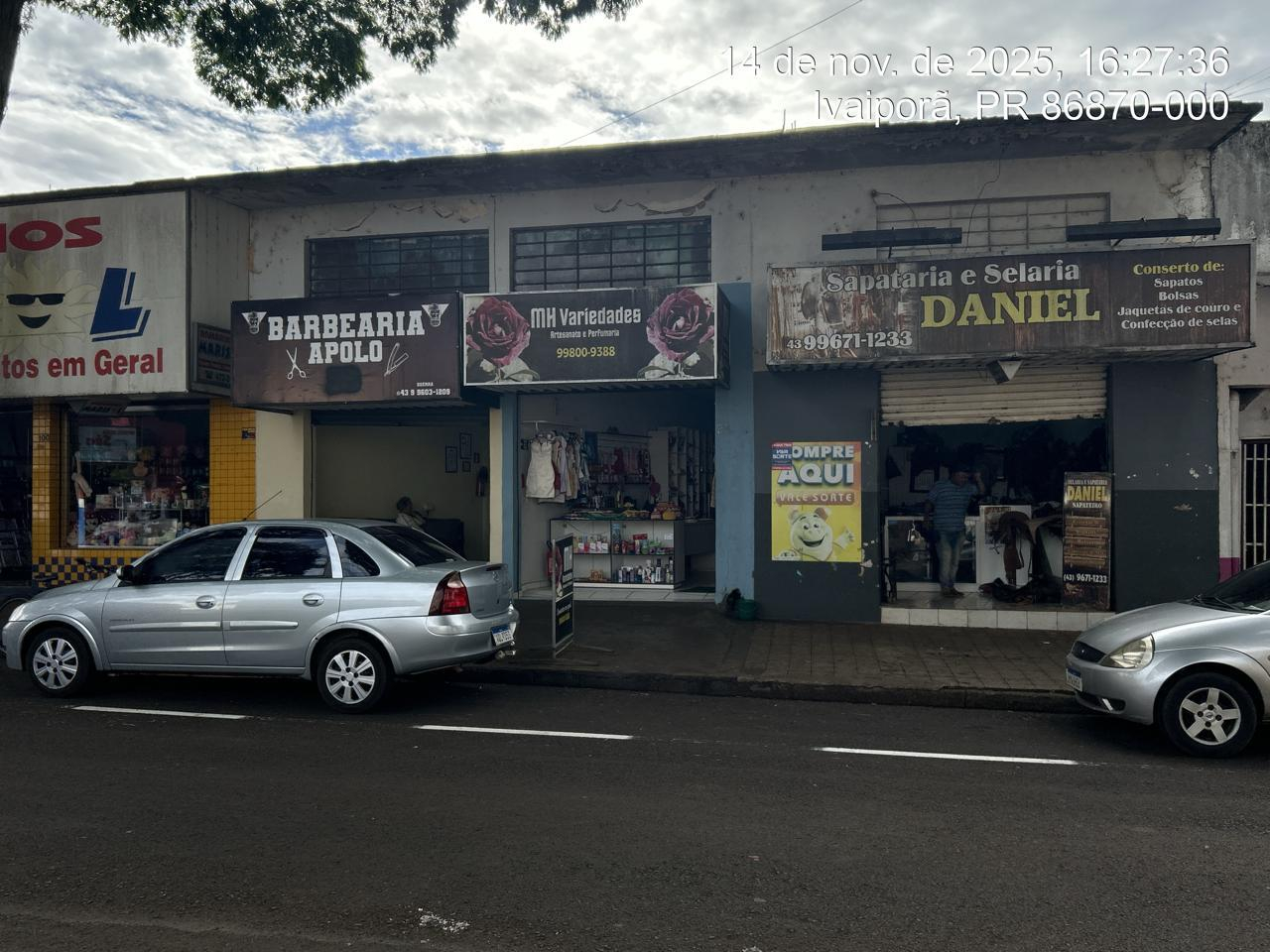 Fração ideal de 25% de Imóvel Comercial com áreas construída de 480,20m² e total de 546,85m² - Ivaiporã/PR