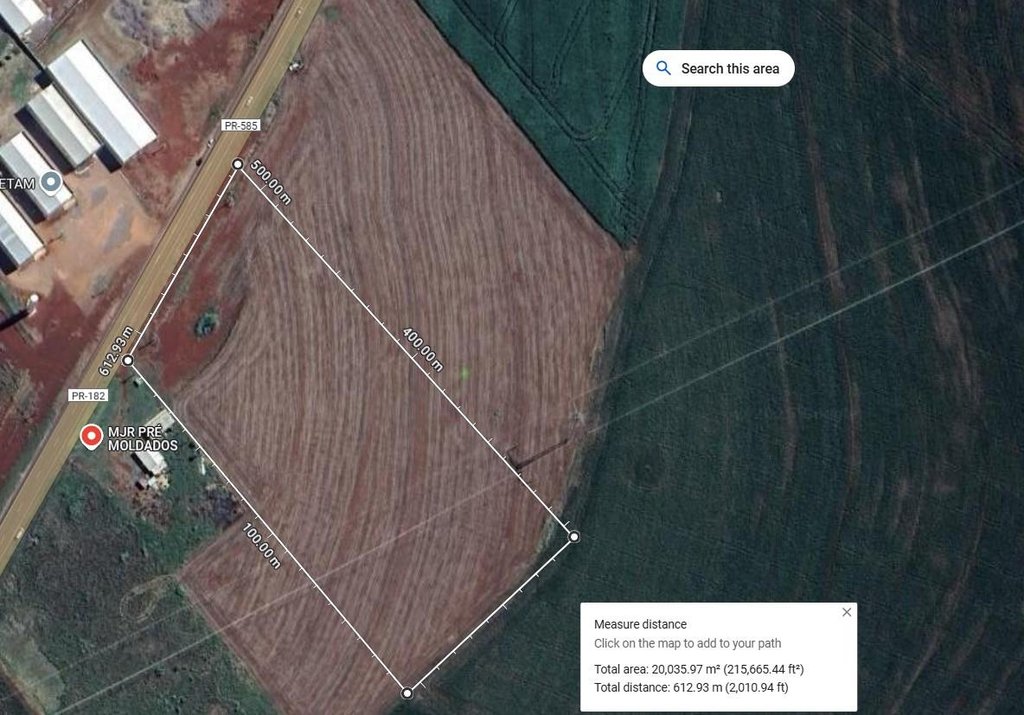 CHÁCARA COM ÁREA DE 20.220 m2 Em TOLEDO/PR