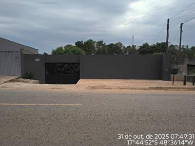 Casa 178m² com Terreno 608m² | Caldas Novas-GO | Caldas do Oeste - Ampla com 4 Dorms e Varanda - Financiamento até 420 Meses!