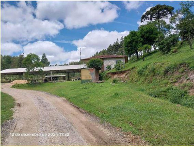 Terreno rural com área de 21,99 hectares - com benfeitorias - Localizado no Município de Bocaiúva do Sul/PR.