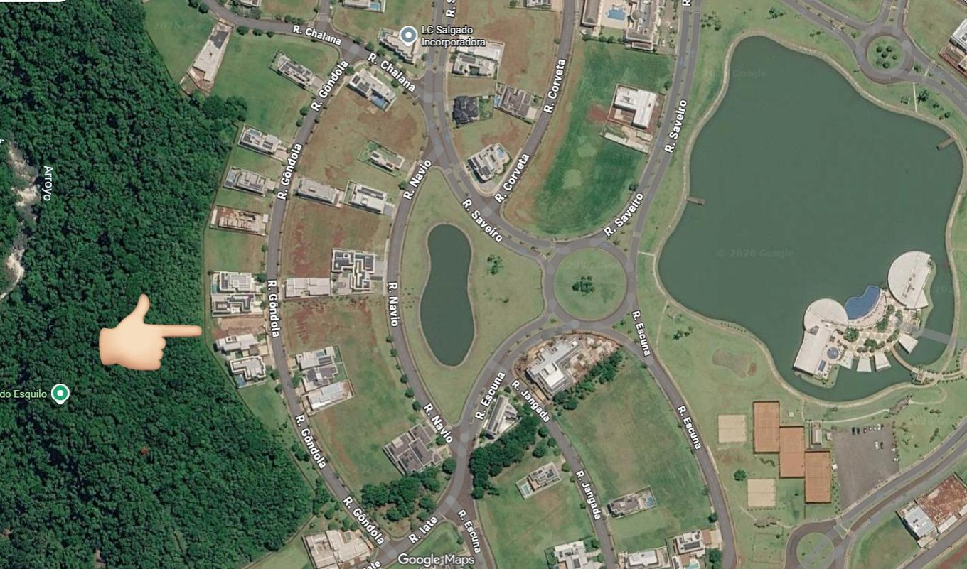 Terreno, sem benfeitorias, área privativa 550m², Cond Ed Boulevard Yacht Res & Resort, Foz do Iguaçu /PR -FLS Loteamento