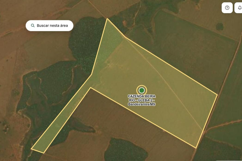 Imóvel Rural | A.T. 118ha e 5.394m² Fazenda Beira Rio / Gleba 02 | Bandeirantes/MS