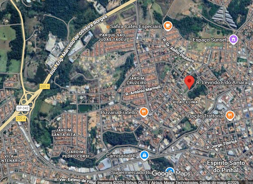 Lote de terreno no bairro jardim das rosas em espírito santo do pinhal/sp