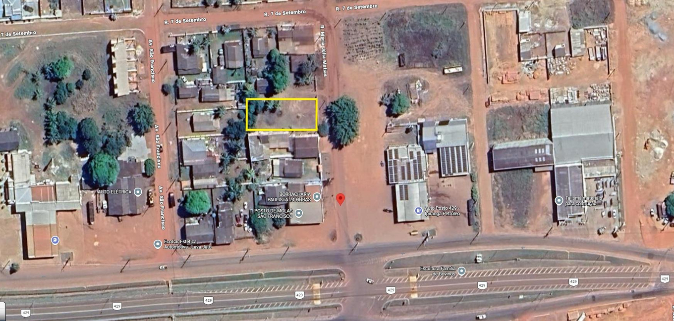 Terreno de 600,00 m² - São Francisco Do Guaporé - RO