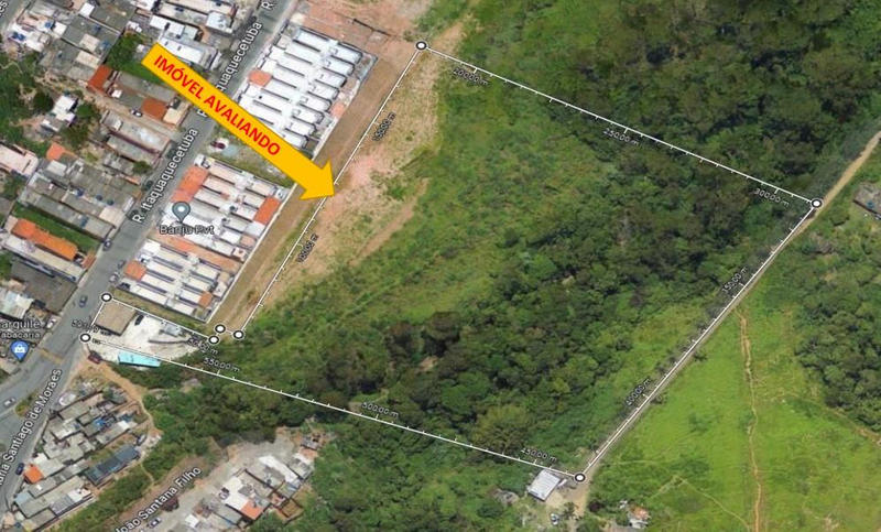 IMÓVEL URBANO com a.t. 15.042,09 m2,  FERRAZ DE VASCONCELOS/SP