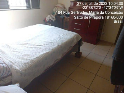 Casa 50m² com terreno 125m² | salto de pirapora-sp | jardim áurea - próx. sorocaba-sp e votorantim-sp - financiamento até 420 meses!