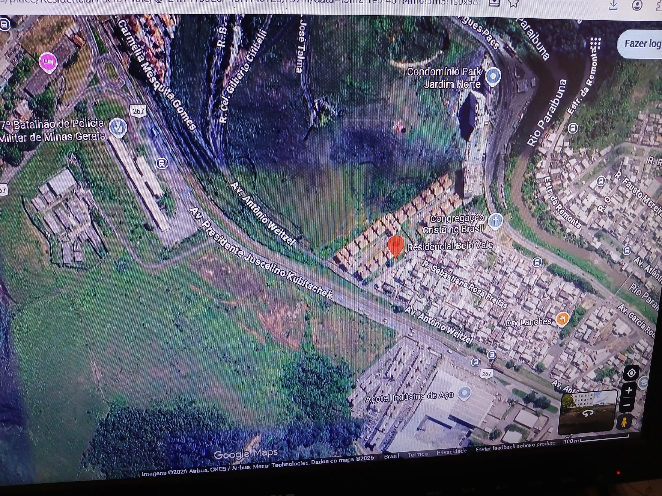 Apartamento situado em Juiz de Fora/MG