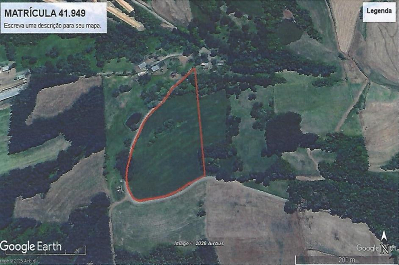 IMÓVEL RURAL COM ÁREA TOTAL DE 29.685,38 m2- Em IOMERÊ/SC