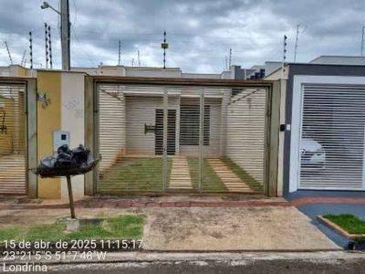 Casa 81,25m² com Terreno 125m² | Londrina-PR | Residencial José Bastos de Almeida - Financiamento até 420 Meses!