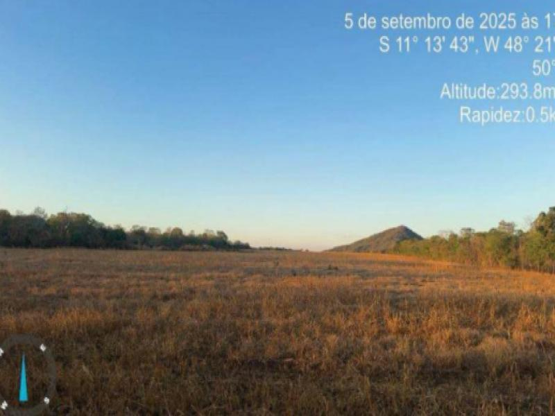 Área, 128.38 ha, Ipueiras / TO