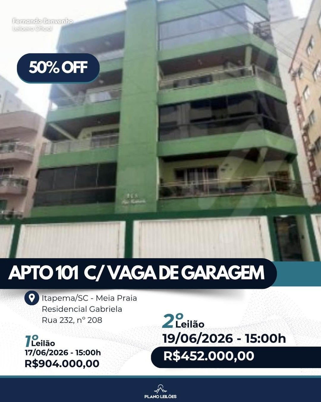 Apartamento Meia Praia