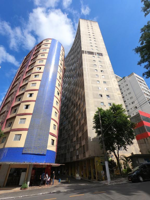 Apartamento - Edifício XIV Bis - Bela Vista - A.U. 76,87m² - A.C. 17,48m² - A.T. 94,35m².