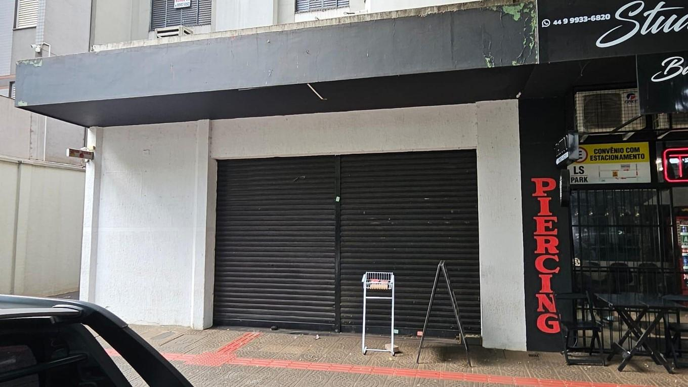 Sala Comercial - Está situado dentro do Edifício Bahamas Zona 07- 97,99 m² - Maringá