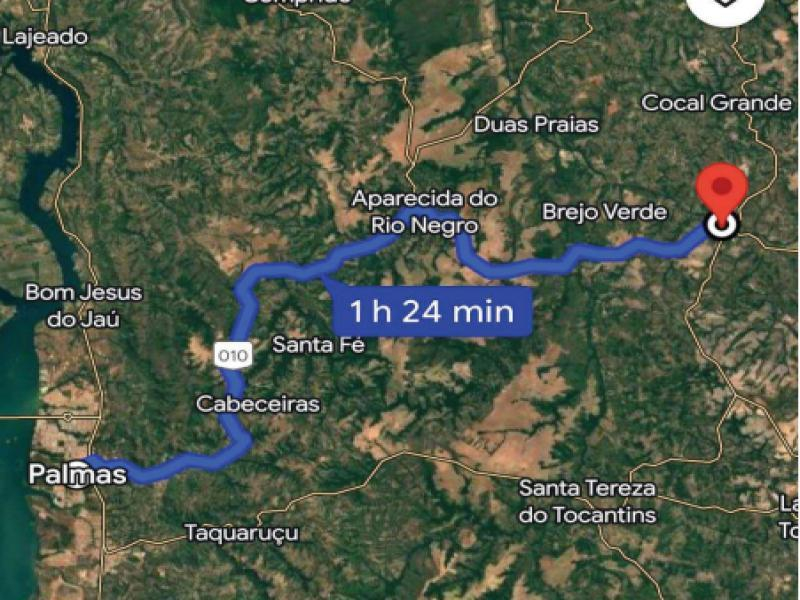 Fazenda, 972.47 ha, Novo Acordo / TO
