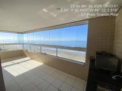 Apto 127m² c/ 2 vagas | Frente ao Mar | Praia Grande-SP | Res. Melissa Miyaz | Real - Financiamento até 420 Meses!