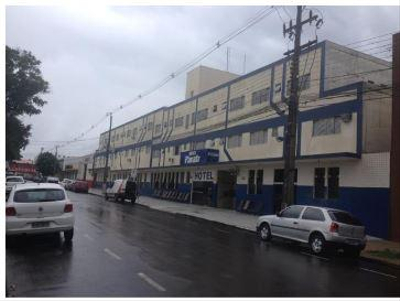 Terreno com área de 3.523,00m2 - Edificação de alvenaria utilizada para o comercio de hotelaria com 5.143.93 m²- Rua Fernão Dias, nº 976, em Maringá/PR (Hotel Parati).