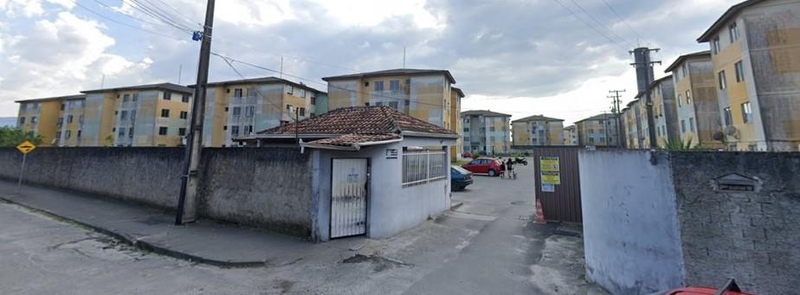 Apartamento n° 22, do Residencial Ilha do Farol, com área privativa de 44 m², situado em Paranaguá/PR