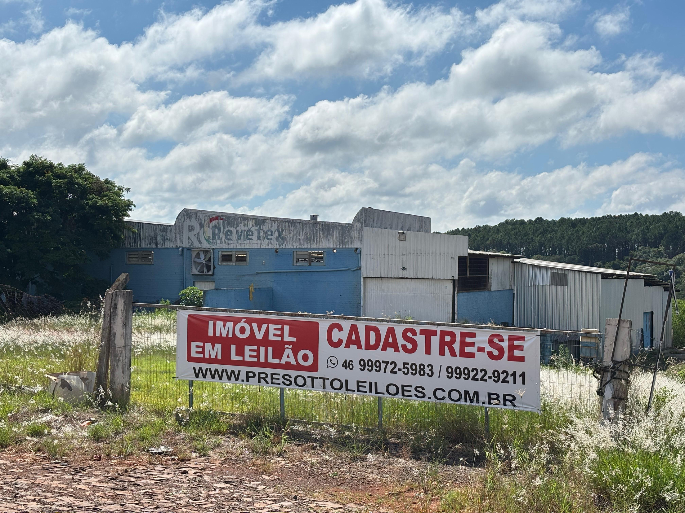 COMPLEXO INDUSTRIAL 8.000m² com area construída estimada: aproximadamente 1.500,00m²