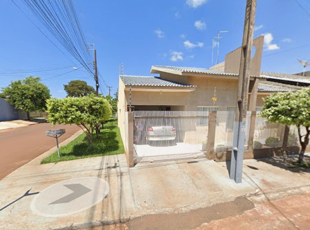 IMÓVEL URBANO COM ÁREA TOTAL DE 150,00 m2, ÁREA CONSTRUIDA 121.37, m2-  Em CAMPINA DA LAGOA/PR