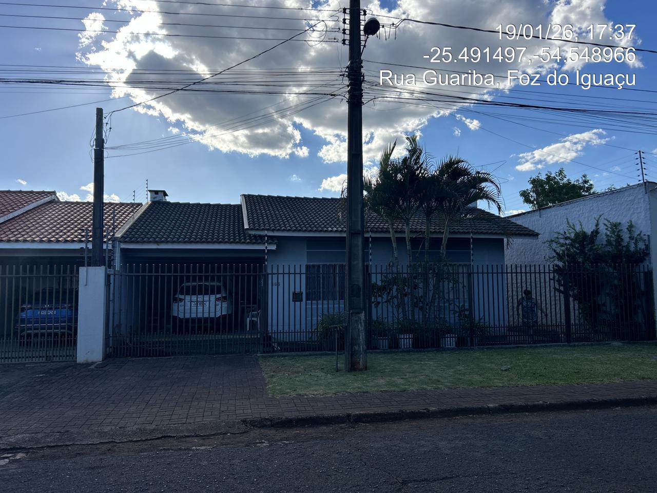 Lote com área 238,00 m², com benfeitoria de área total de 106,78m², Foz do Iguaçu/PR