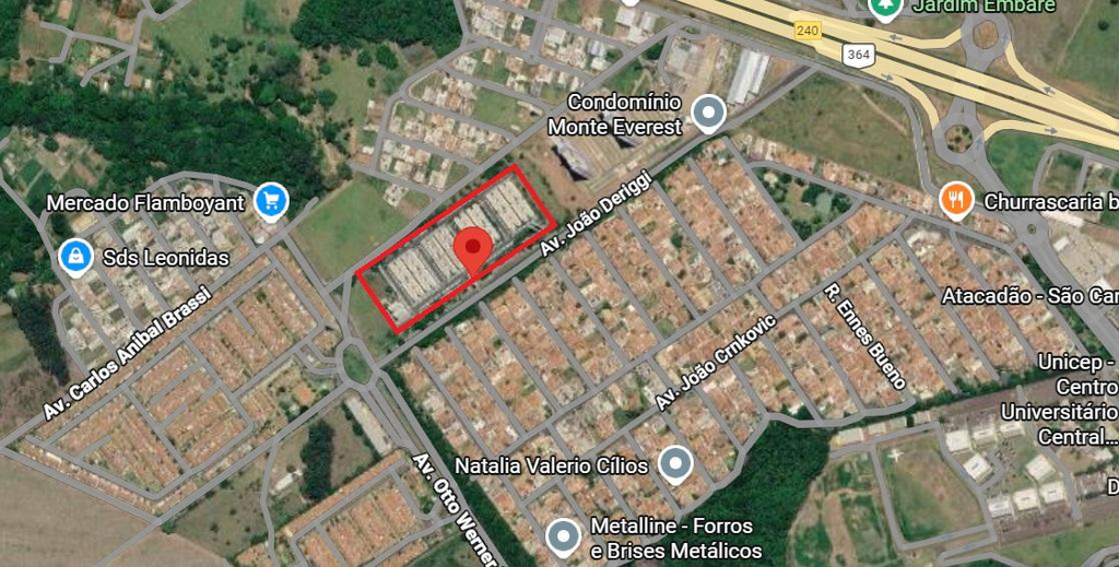 Apartamento, a.u. 42m², a.t. 88m², 2 dorms, 1 vaga, ed. parque monte everest