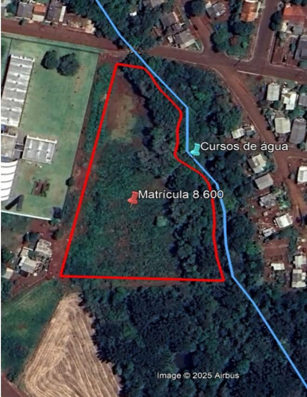 Imóvel Urbano com Área Total de 10.678 M2 em Campo Bonito-PR
