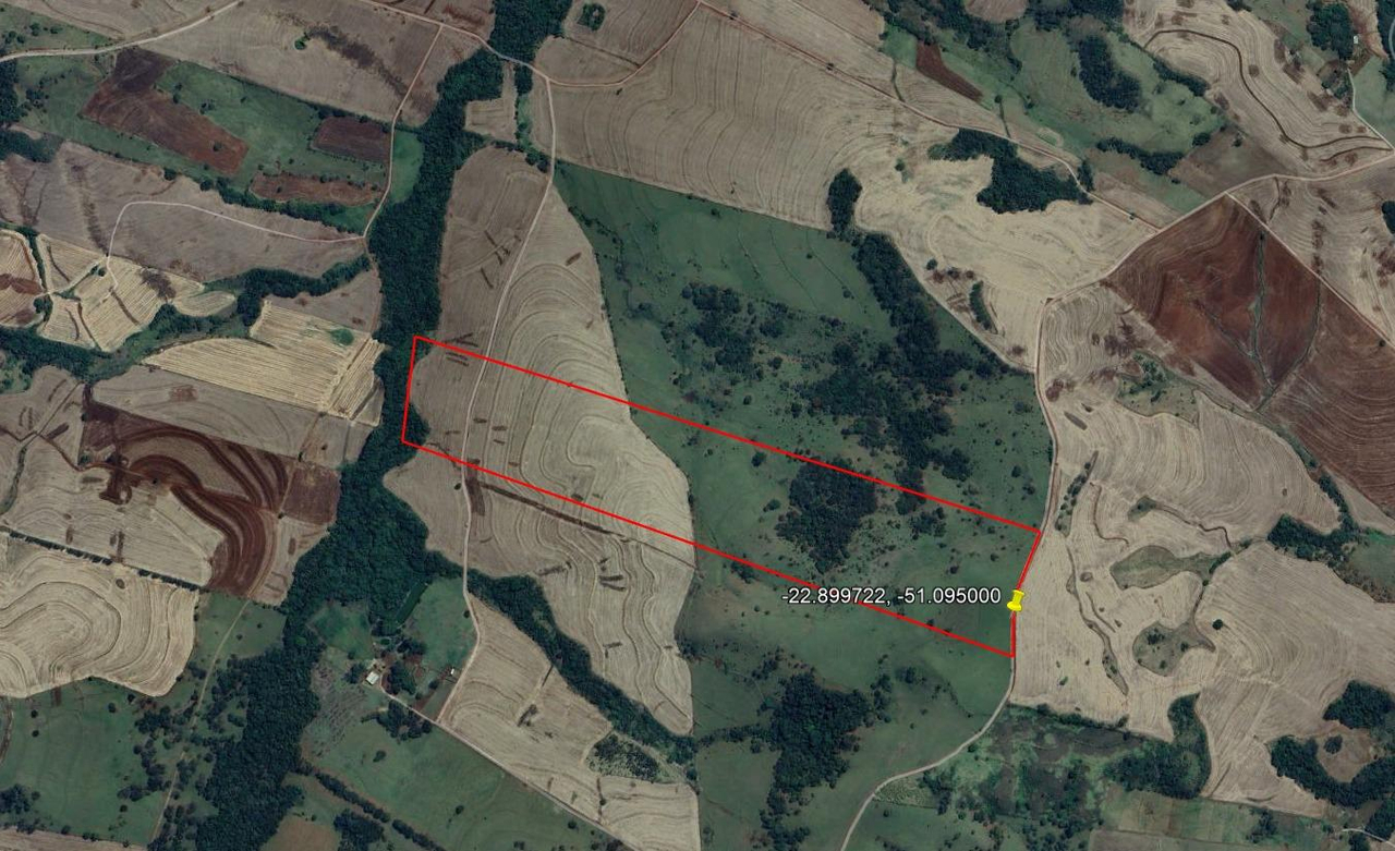 Imóvel rural com 34,1 hectares em Primeiro de Maio-PR