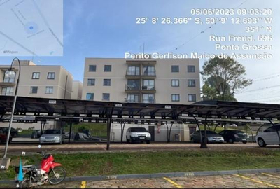 Apartamento, com área construída de 63,3056m², Ponta Grossa/PR
