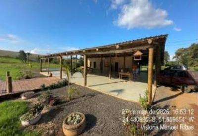 IMÓVEL RURAL COM ÁREA TOTAL DE 78.163,60 m2- Em MANOEL RIBAS/PR