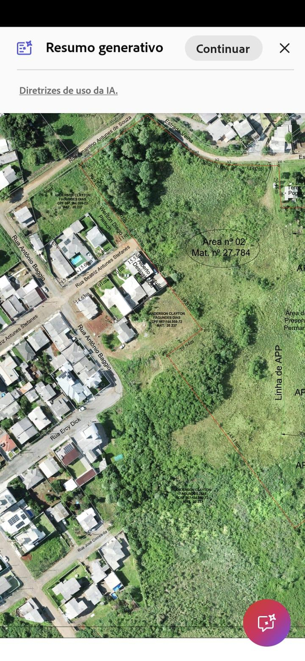 Oportunidade! - Terreno com área de 24.704,05m² em Campos Novos/SC