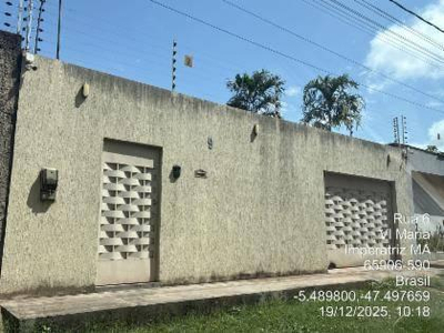 Casa 90m² com Terreno 272m² | Imperatriz-MA | Próximo ao Instituto Federal (IFMA) - Campus Imperatriz - Financiamento até 420 Meses!