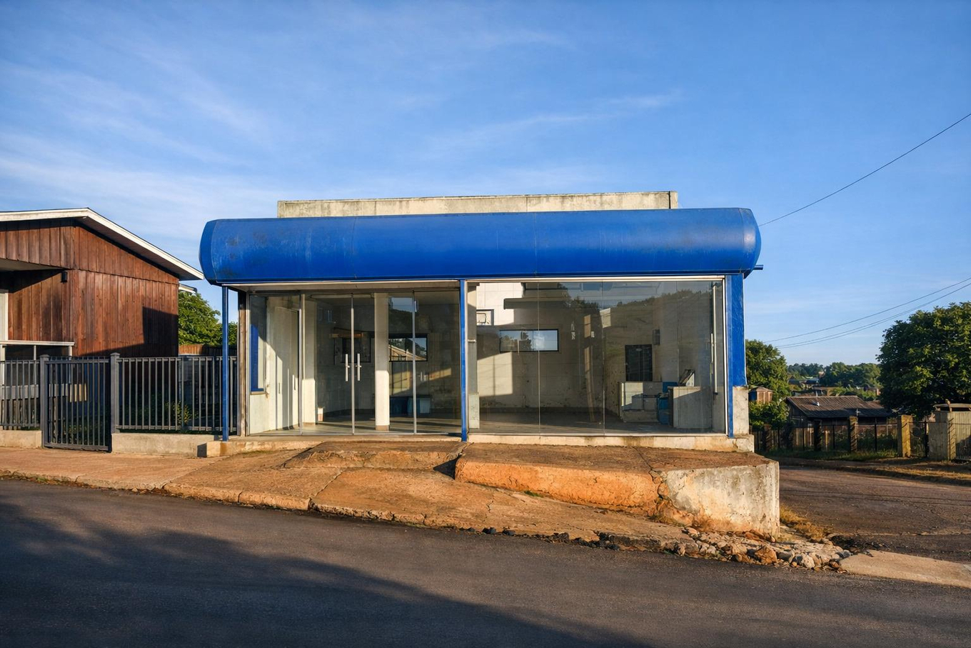 SALA COMERCIAL / TERRENO URBANO com área total de 250,00m2 - Seberi - RS