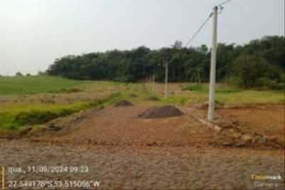 LOTE URBANO COM ÁREA TOTAL DE 414,00m² - EM ERVAL SECO-RS