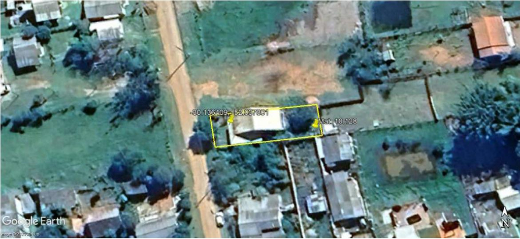 Imóvel Urbano com Área Total de 313,50m2 - em Minas de Leão/RS