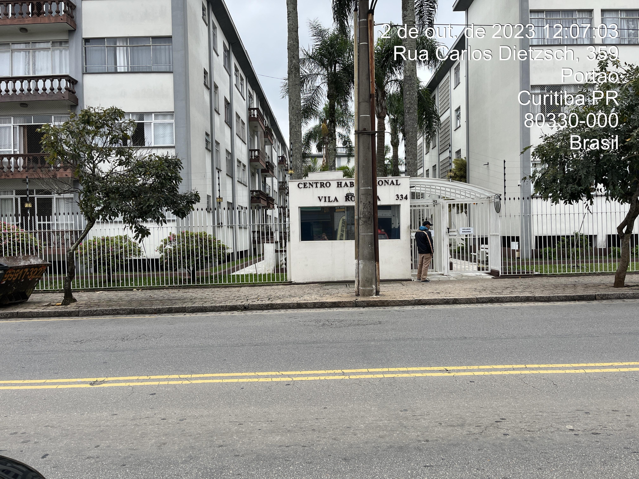 Apartamento 66m² c/ vaga de garagem, C. H. Vila Romanda, R. Carlos Dietzsch, 334, Portão, Curitiba/PR. Insolvência Zdzislaw K. Jankowsk