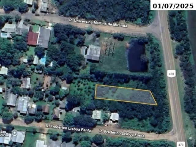 Terreno nº 19 c/ aprox. 858m² - Bandeira Branca
