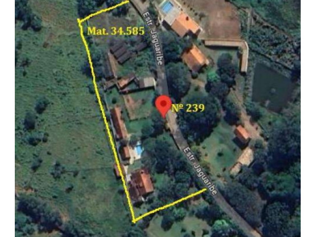 50% de chácara- 7.420,56m² c/ benfeitorias - atibaia /sp