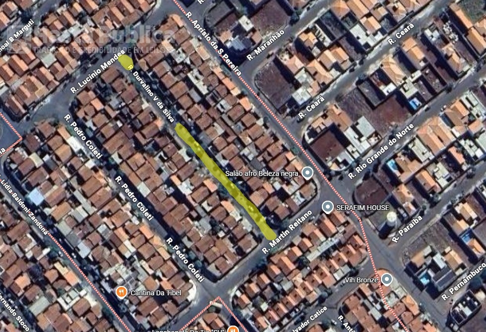 1.0 - direitos do imóvel área total 198,25m² - loteamento duilio posse - santa cruz das palmeiras/sp