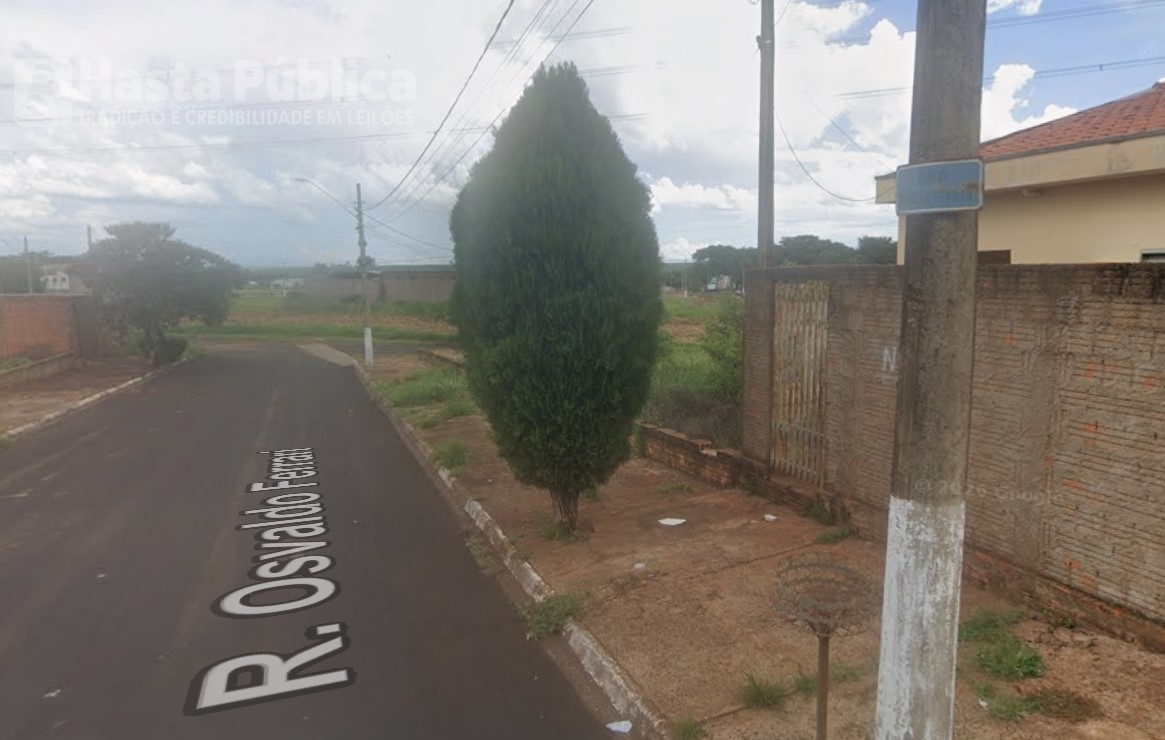 1.0 - terreno área total 299,72m² - jd arlindo ramos - santa cruz das palmeiras/sp