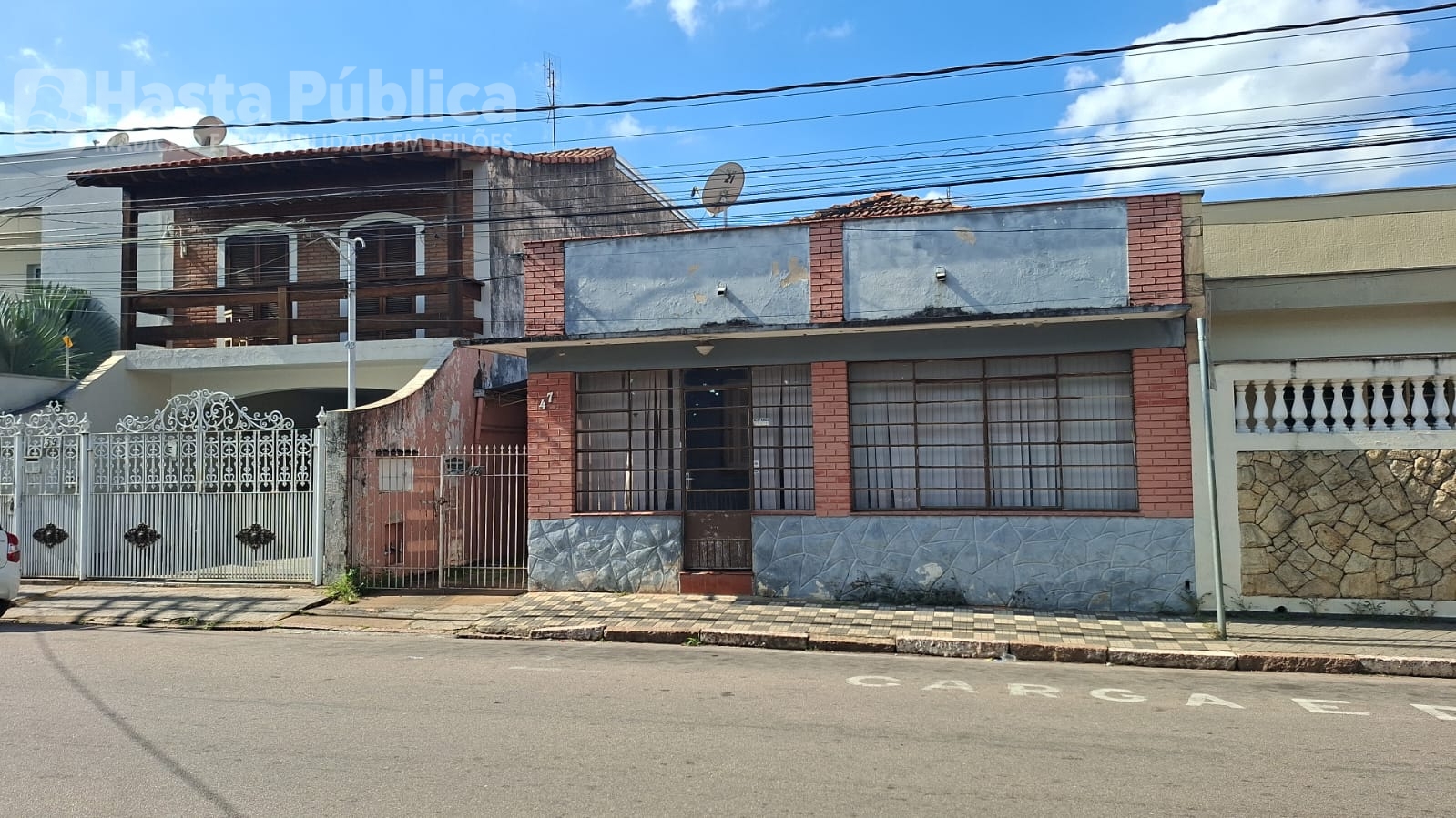 1.0 - imóvel residencial área total 1011,56m² com 2 casas - bairro da estação - porto feliz/sp