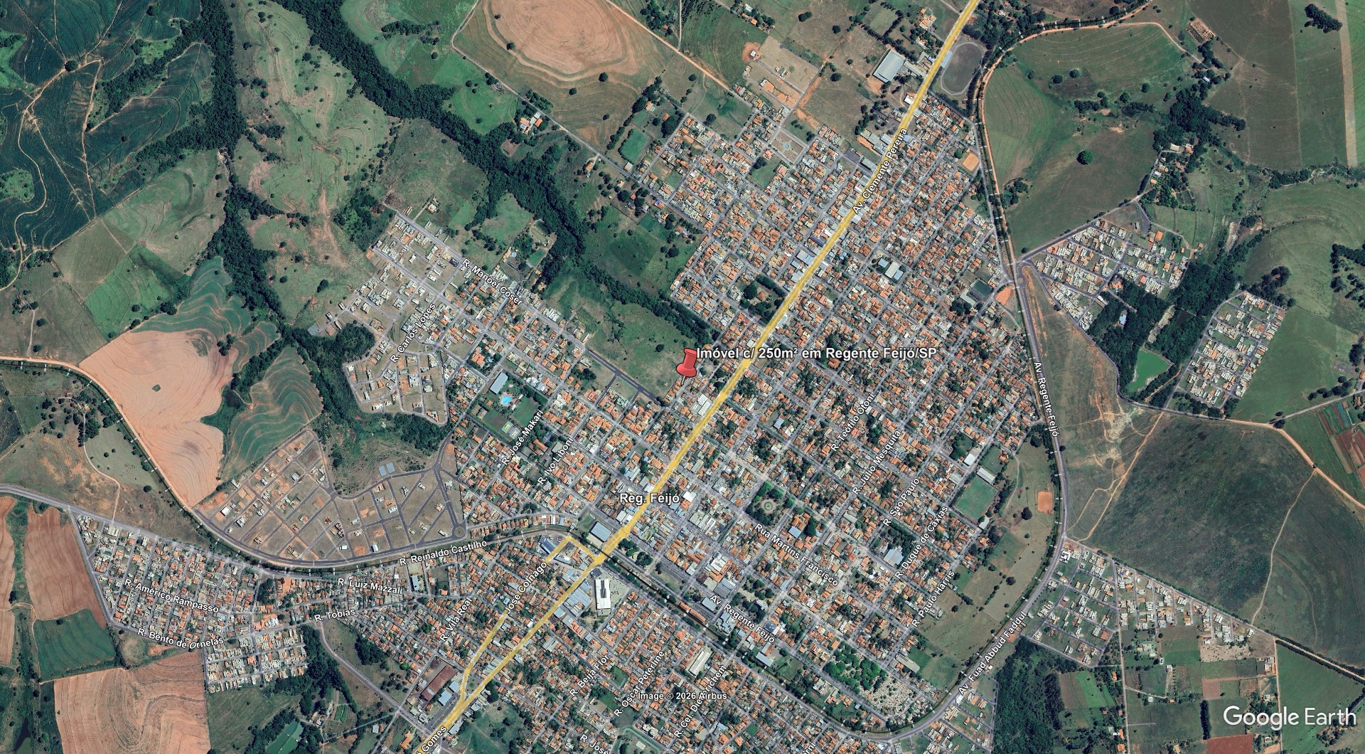 Lote 6.1 - imóvel c/ 250m² em regente feijó/sp