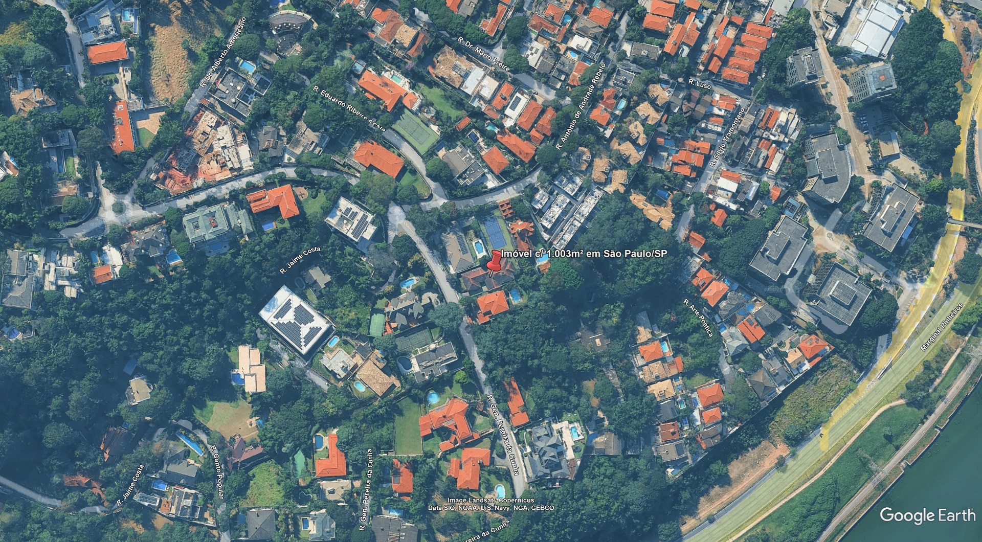 Lote 8.1 - imóvel c/ 1.003m² no jardim morumbi em são paulo/sp