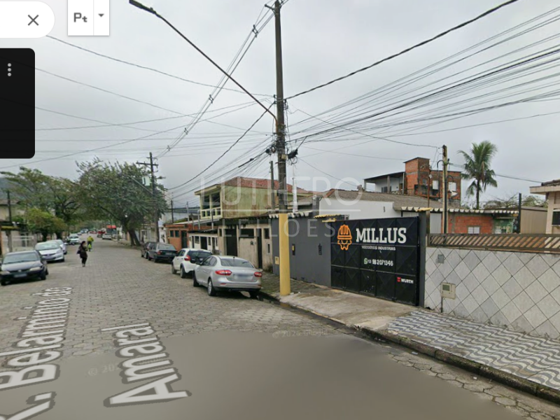 Imóvel comercial, a.t 300m², a.c 133m², jardim são francisco, cubatão/sp.