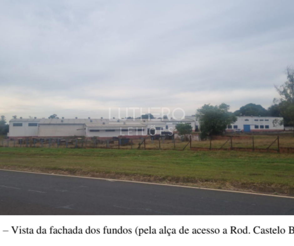 Galpão a.t 10.153,03m², a.c 2.573,65m², com escritório, refeitório, banheiros e vest., bairro aleluia, cesário lange/sp