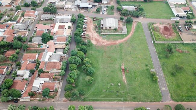 Lote terreno número 12b quadra 75a 840,00mº rua das gaivotas, residencial primavefra, rosana/sp